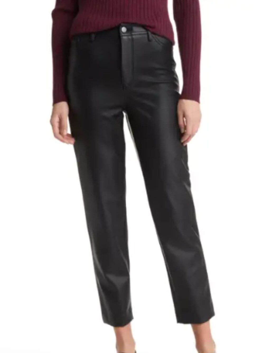 Halogen faux leather pant, size 10 - Picture 1 of 2